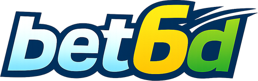 Logo bet6d platform hiburan online Indonesia